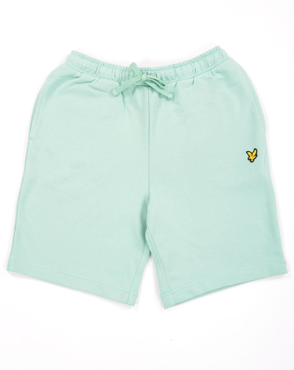Lyle &amp; Scott – Sweatshorts in Pastellgrün