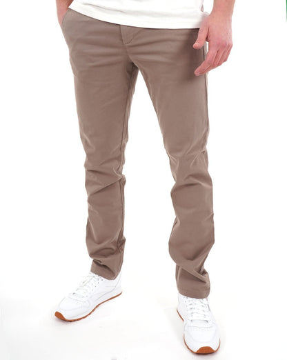 Benetton Chinos Hellbraun