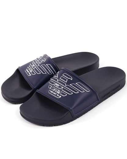 Emporio Armani Slider Marineblau
