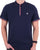 Patrick Zip Polo Shirt Navy