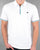 Patrick Zip Polo Shirt White