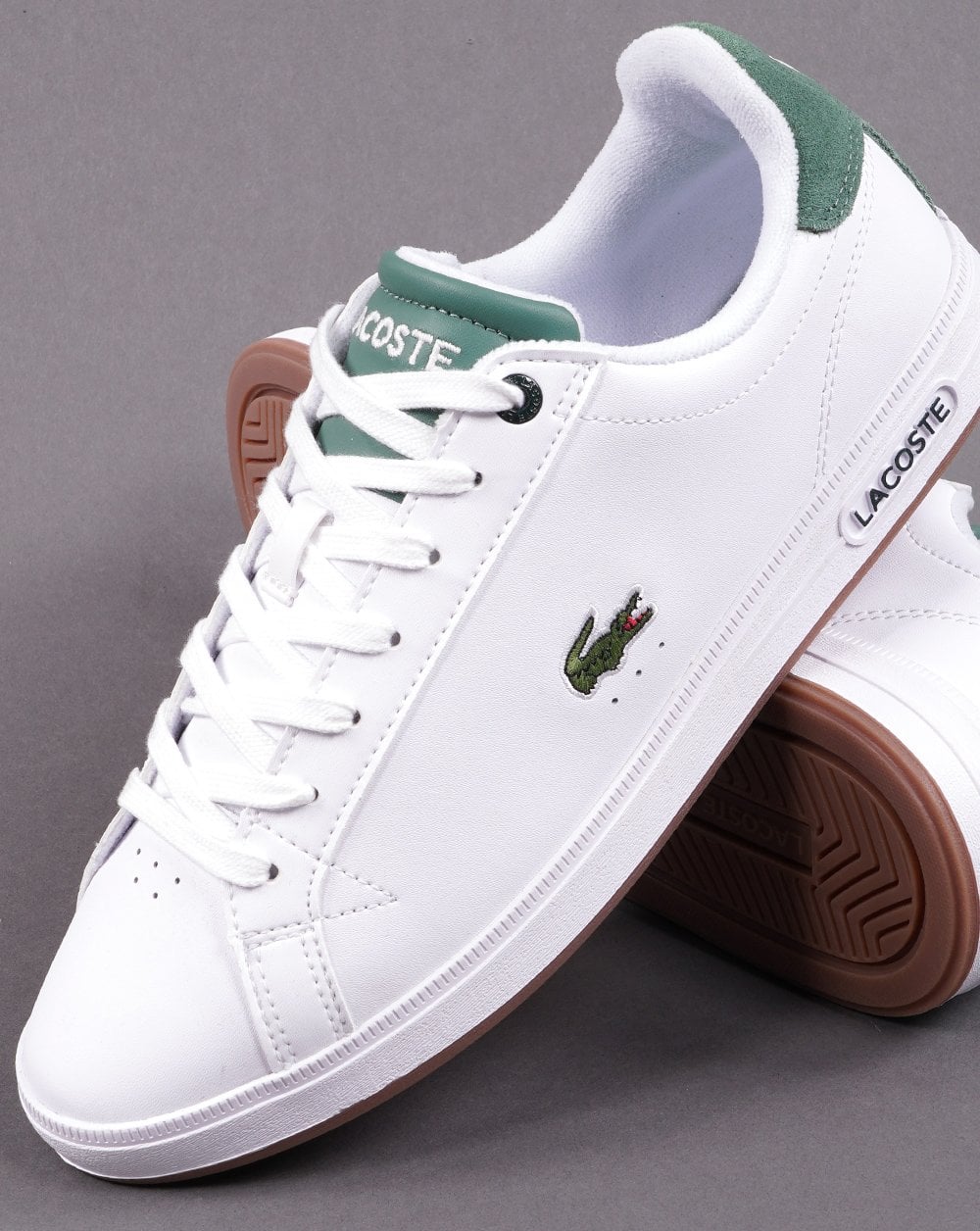 Lacoste Footwear Graduate Pro Trainer Weiß/Gummi