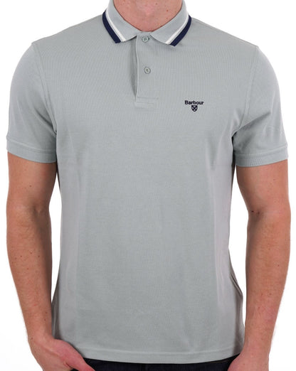 Barbour Otterburn Poloshirt Blaukreide