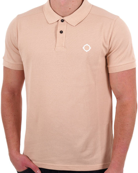 Ma.strum Pique Polo Oatmeal