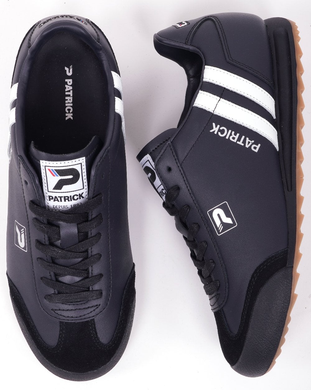 Patrick Original Sneaker Schwarz/Weiß