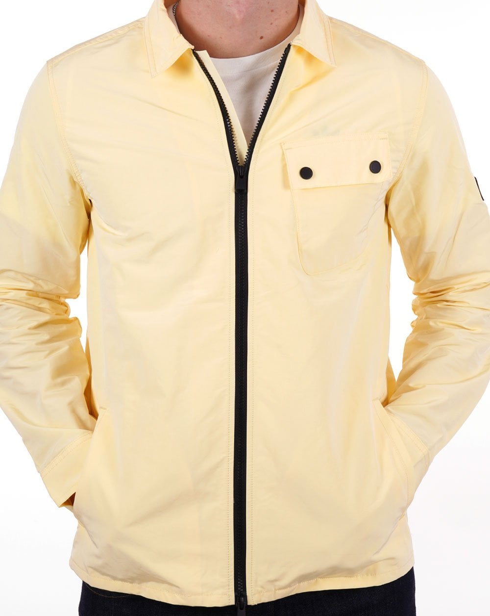 Barbour International Skyline Überhemd Gelb