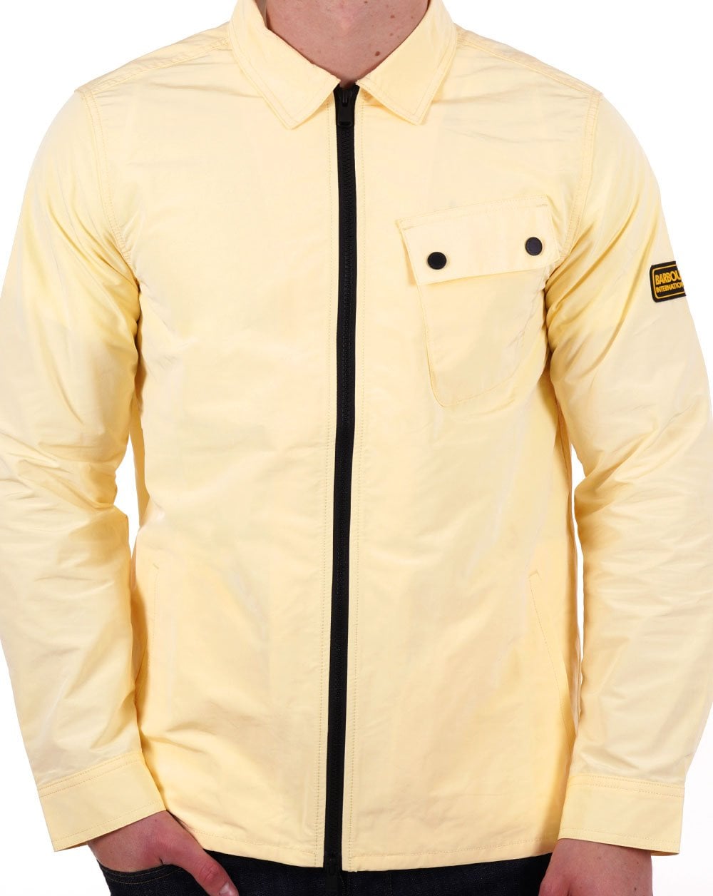Barbour International Skyline Überhemd Gelb