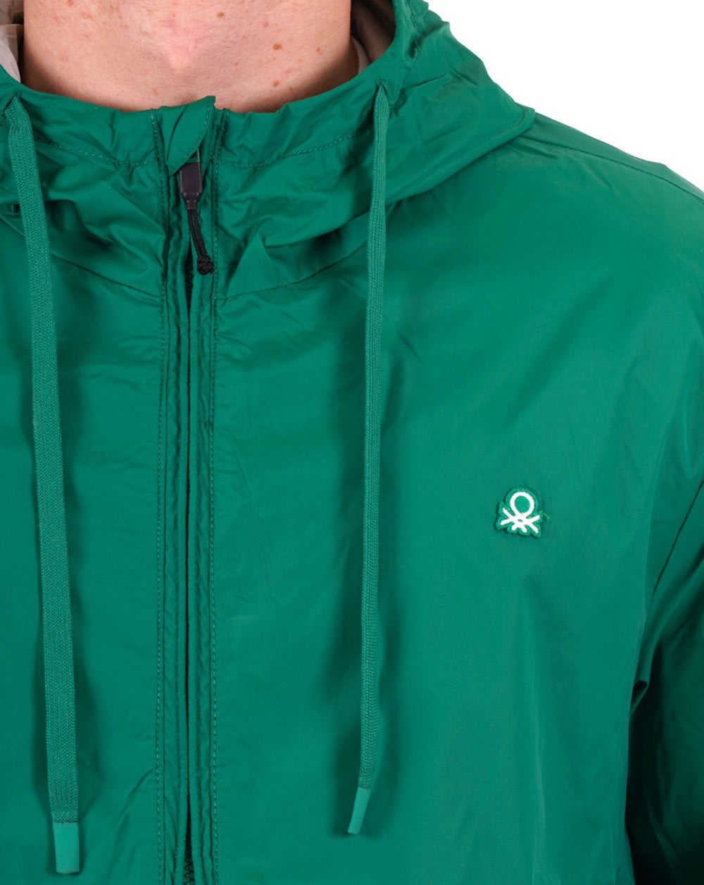Benetton Rain Defender Jacket Green