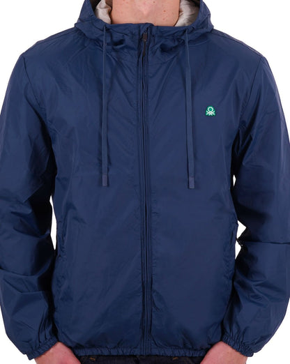 Benetton Rain Defender Jacke Marineblau