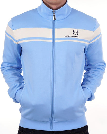 Sergio Tacchini Masters Trainingsjacke Himmelblau/Gardenia