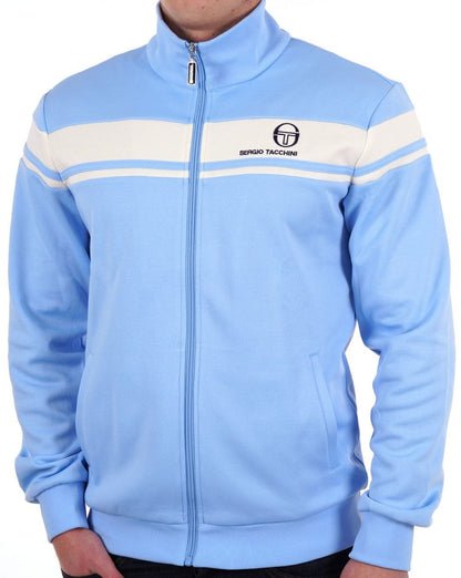 Sergio Tacchini Masters Trainingsjacke Himmelblau/Gardenia