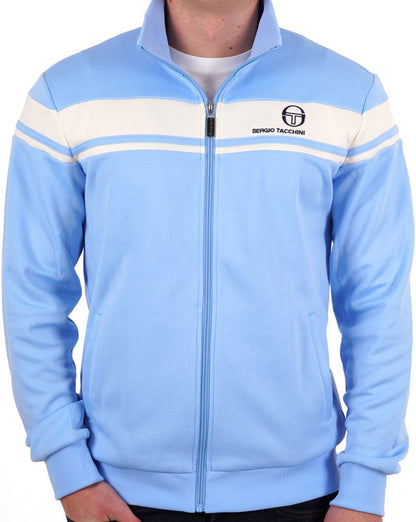 Sergio Tacchini Masters Trainingsjacke Himmelblau/Gardenia