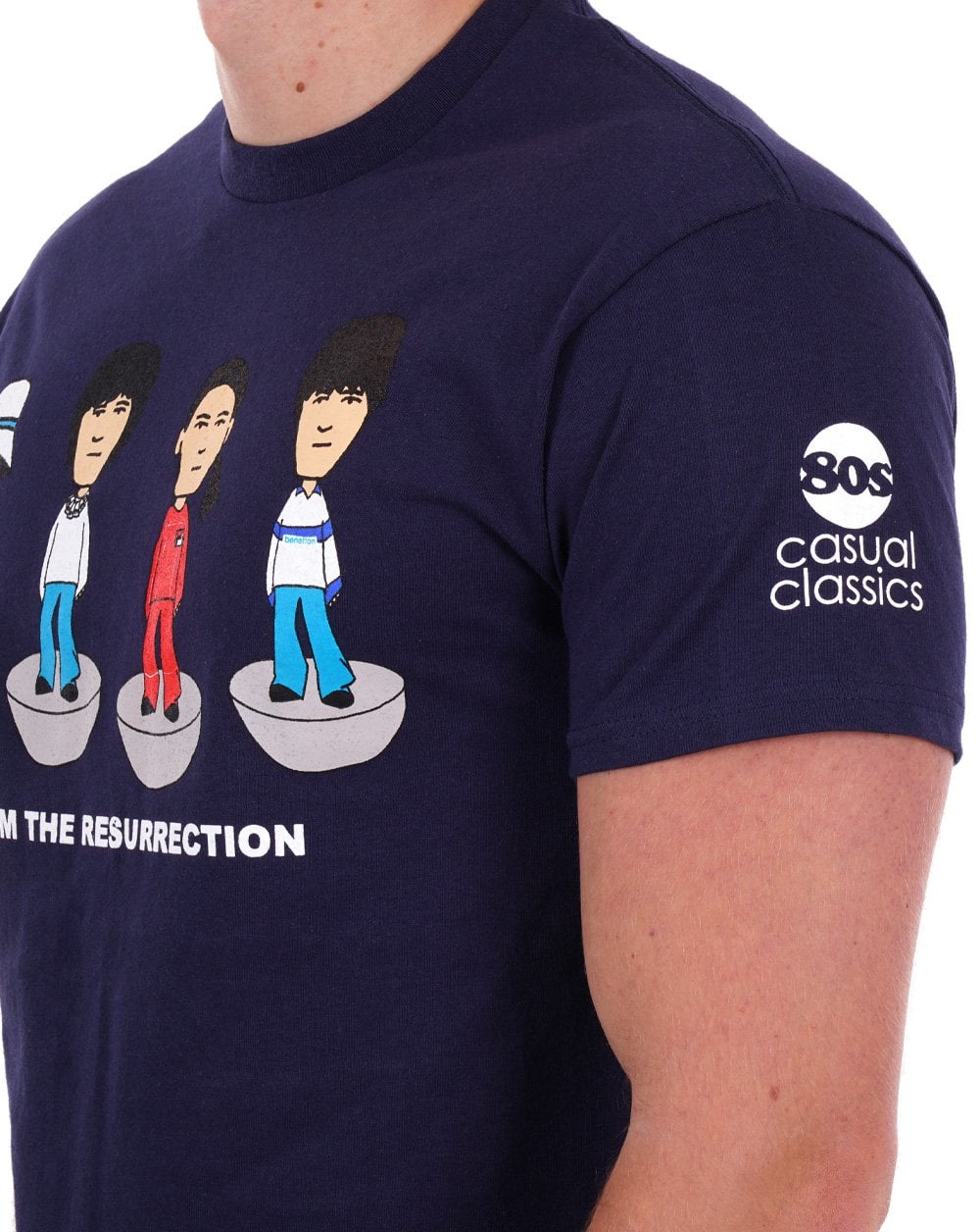 Roses Tischfußball T-Shirt Navy