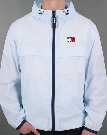 Tommy Jeans – Packbare Tech-Jacke, Himmelblau
