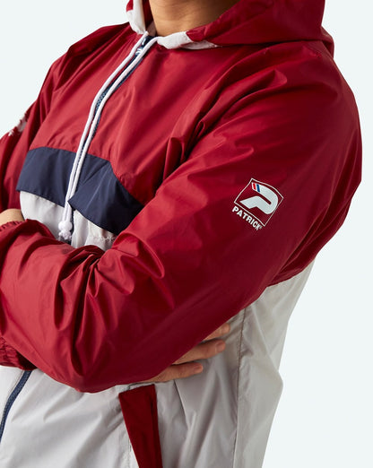 Patrick Cagoule Retro 80er OG Burgundergrau