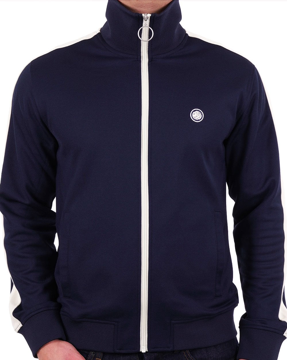 Pretty Green – Carter Trainingsjacke, Marineblau