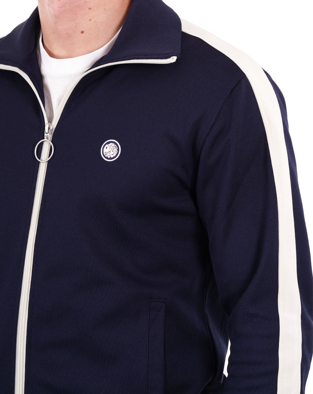 Pretty Green – Carter Trainingsjacke, Marineblau