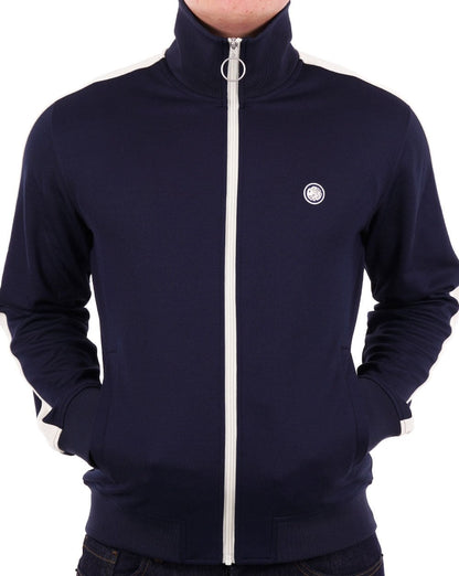 Pretty Green – Carter Trainingsjacke, Marineblau