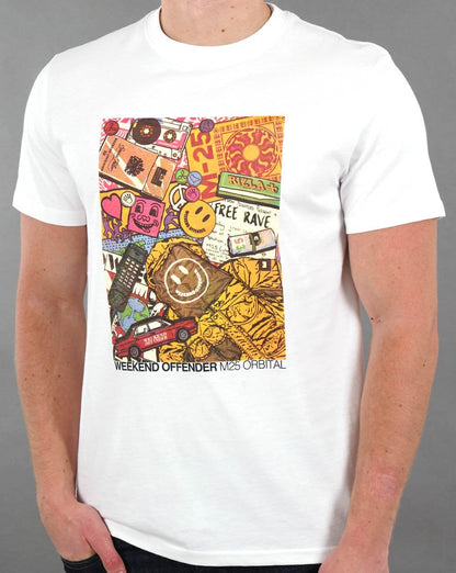Weekend Offender M25 T-Shirt Weiß