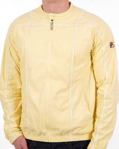Fila Vintage Terrinda Mk3 Trainingsjacke in Zitronengelb