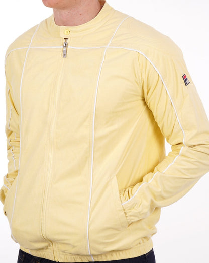 Fila Vintage Terrinda Mk3 Trainingsjacke in Zitronengelb