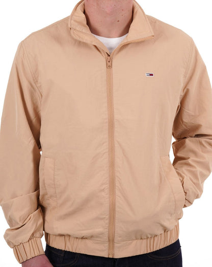 Tommy Jeans Essential Flag Jacke Sand
