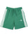 Sergio Tacchini Striped Casual Shorts Green/White