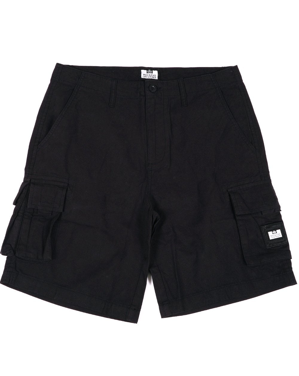 Weekend Offender Cargo Short Black