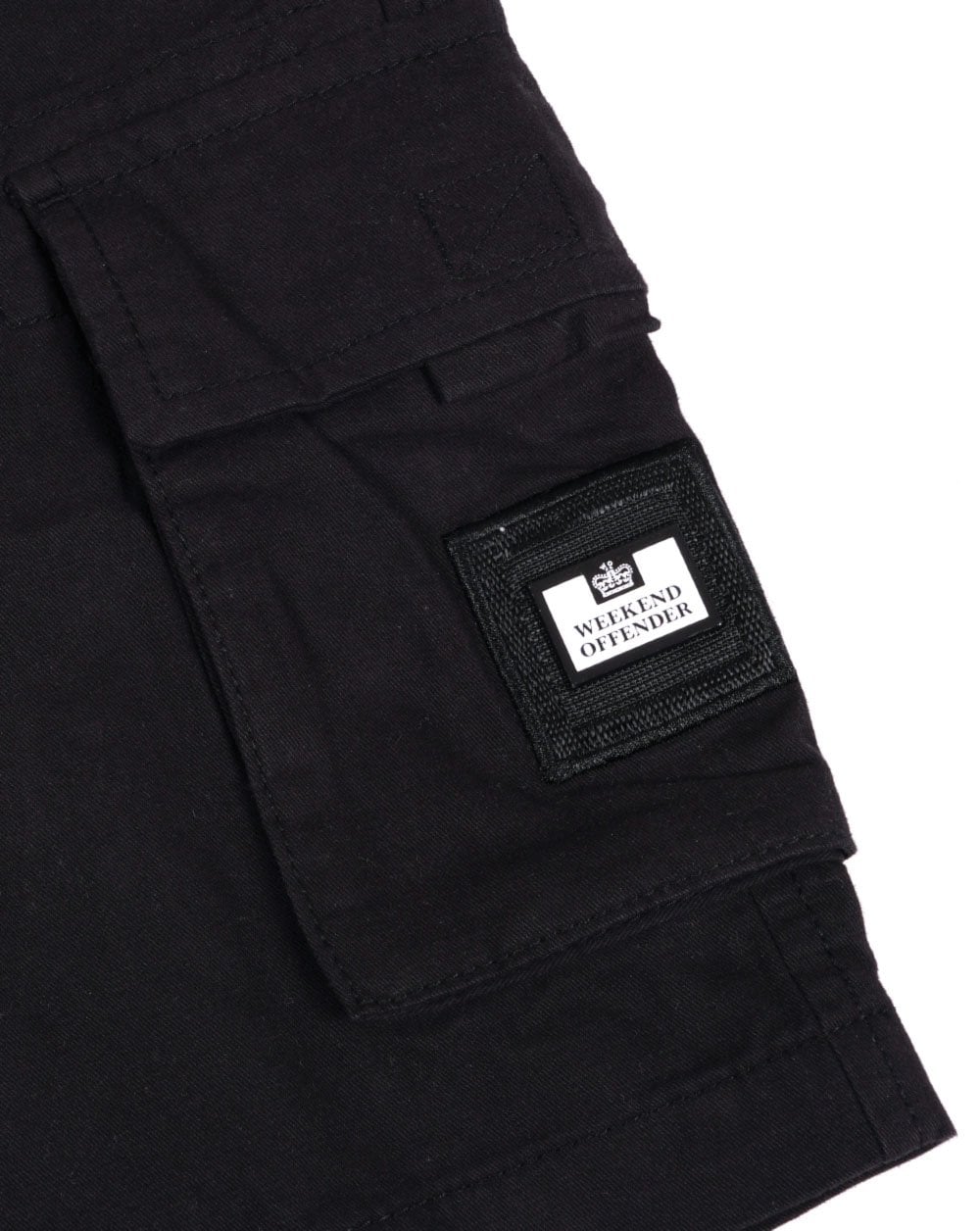 Weekend Offender Cargo Short Black