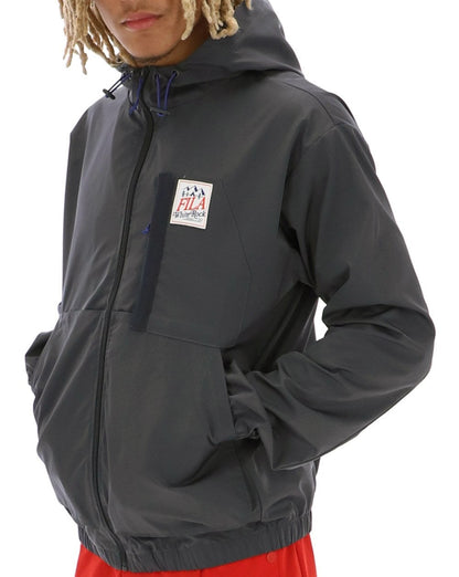 Fila White Rock Zane Windjacke Ebenholz