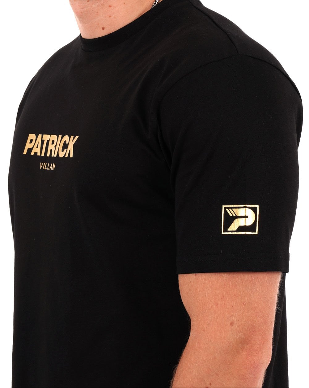 Patrick Villan T-Shirt Schwarz/Gold