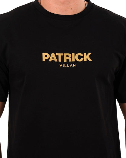 Patrick Villan T-Shirt Schwarz/Gold