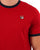 Fila Vintage Ringer T Shirt Dark Red/Navy