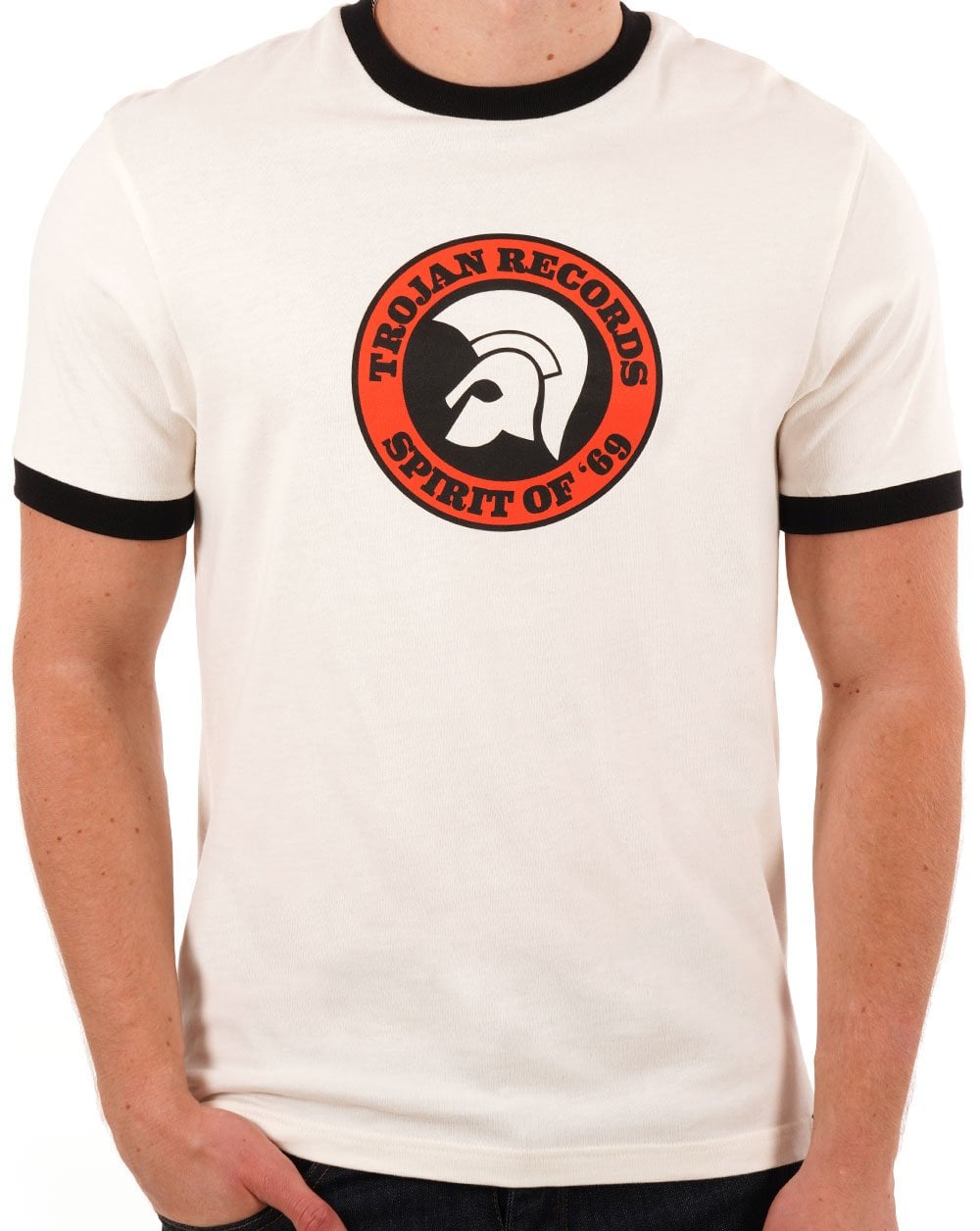 Trojan Spirit Of 69 T-Shirt Creme