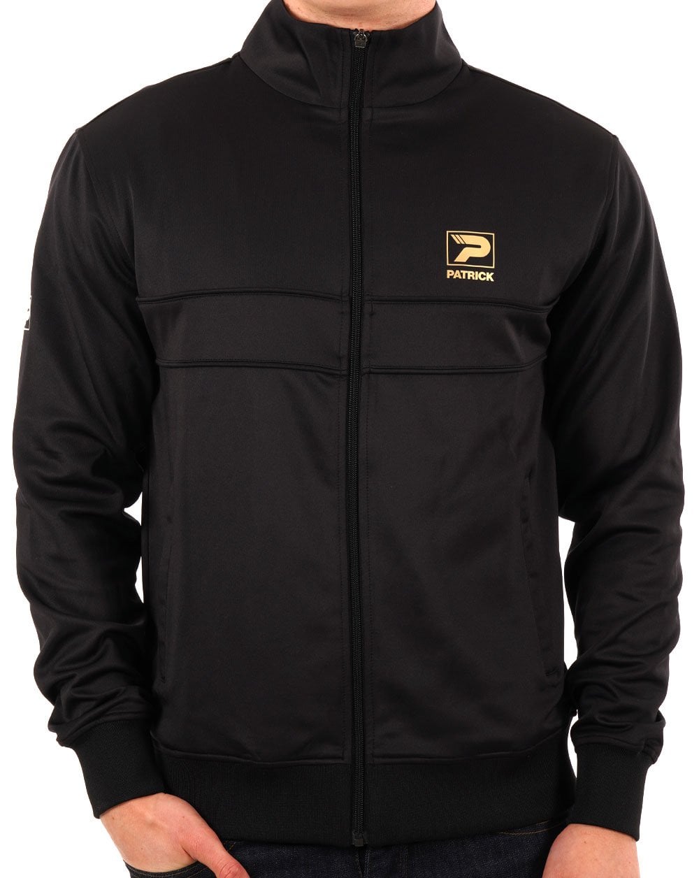 Patrick Villan Trainingsjacke Schwarz/Gold