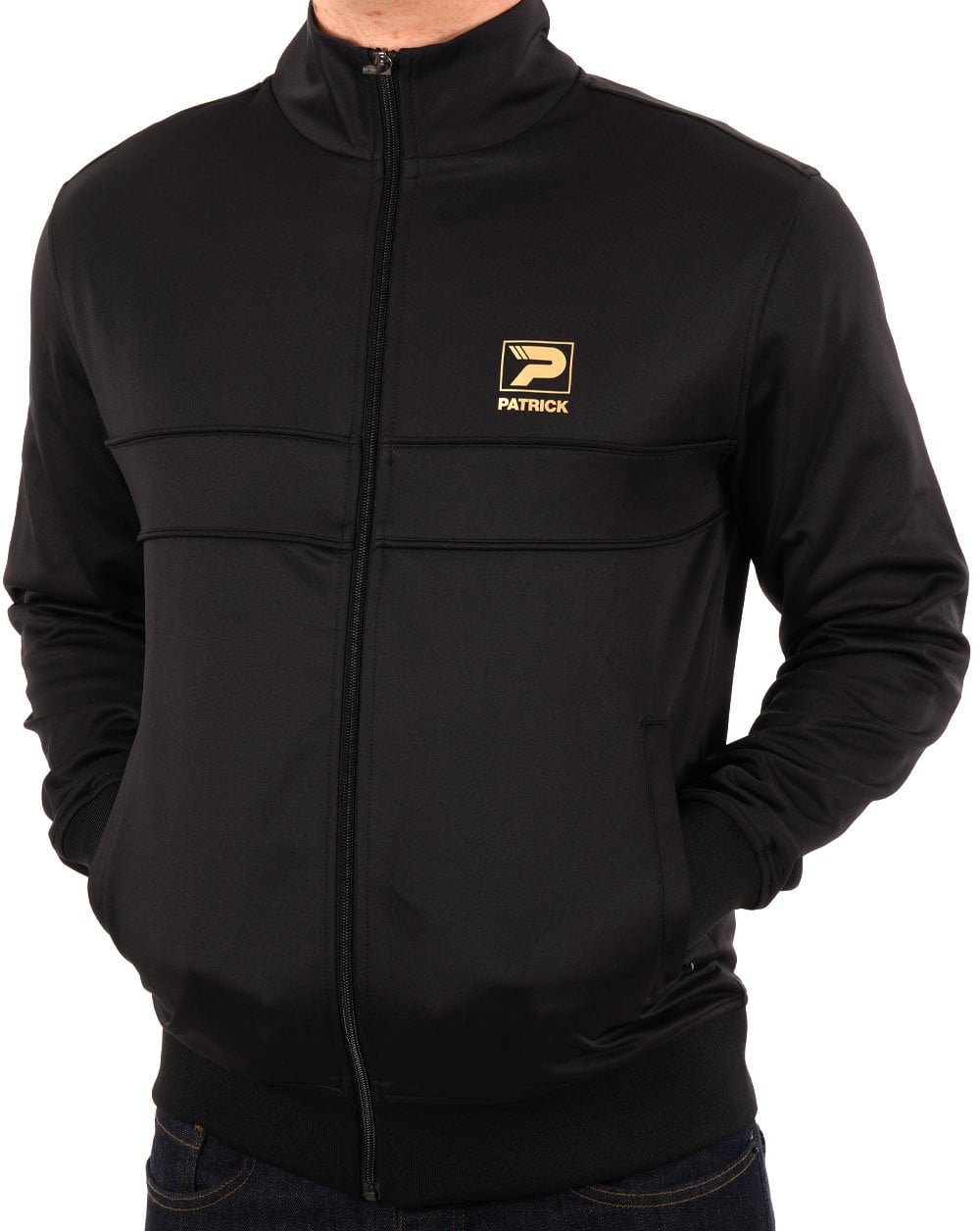 Patrick Villan Trainingsjacke Schwarz/Gold