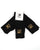 Patrick Villan 3 Pack Socks Black/Gold