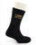 Patrick Villan 3 Pack Socks Black/Gold