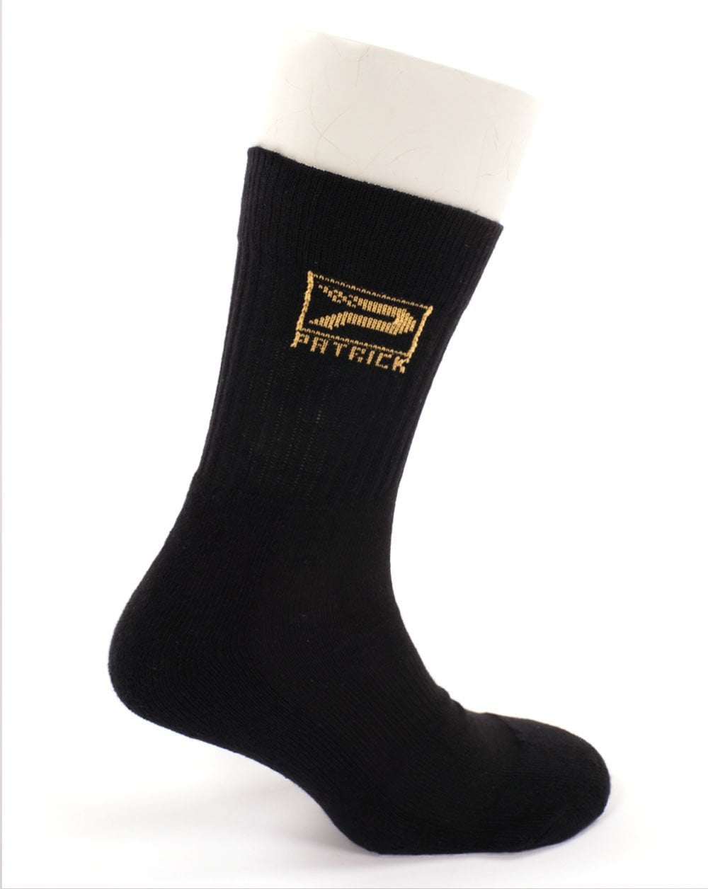 Patrick Villan 3er-Pack Socken Schwarz/Gold