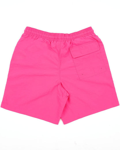 Lyle &amp; Scott Logo-Badeshorts in Pink Scorch