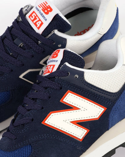 New Balance 574 Trainer Marineblau/Blau
