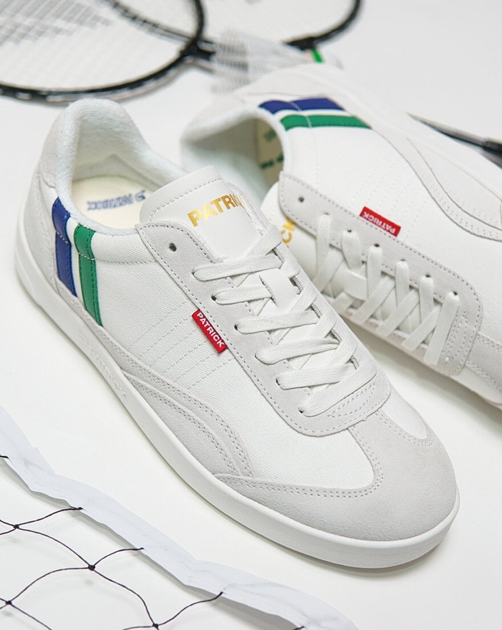 Patrick Copenhagen Canvas-Sneaker Weiß
