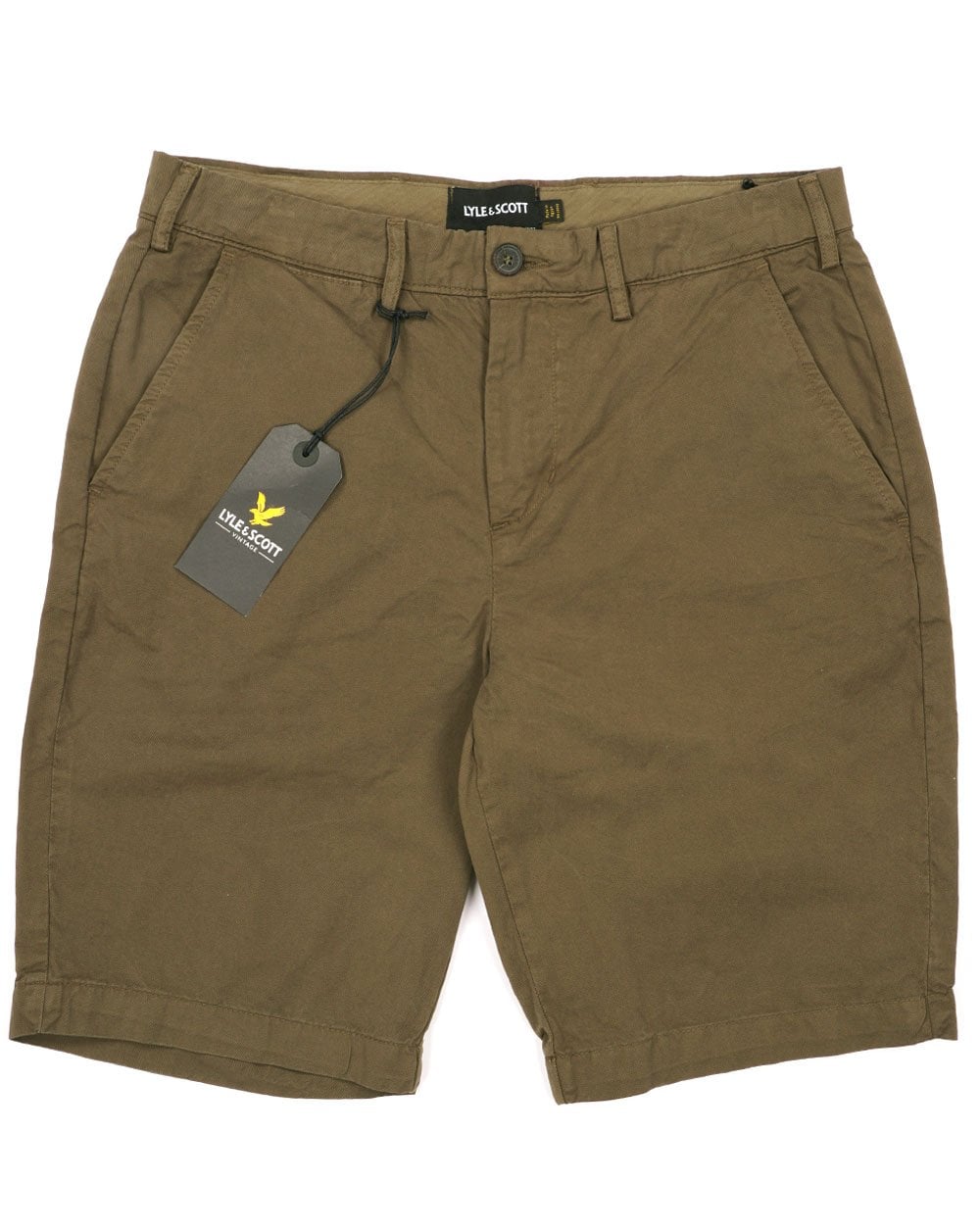 Lyle &amp; Scott Anfield Chinoshorts Olivgrün