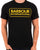 Barbour International Block Logo T-shirt Black - Gold