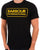 Barbour International Block Logo T-shirt Black - Gold