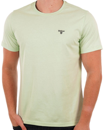 Barbour Sports T-Shirt Minzgrün