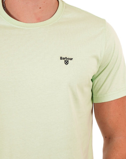 Barbour Sports T-Shirt Minzgrün