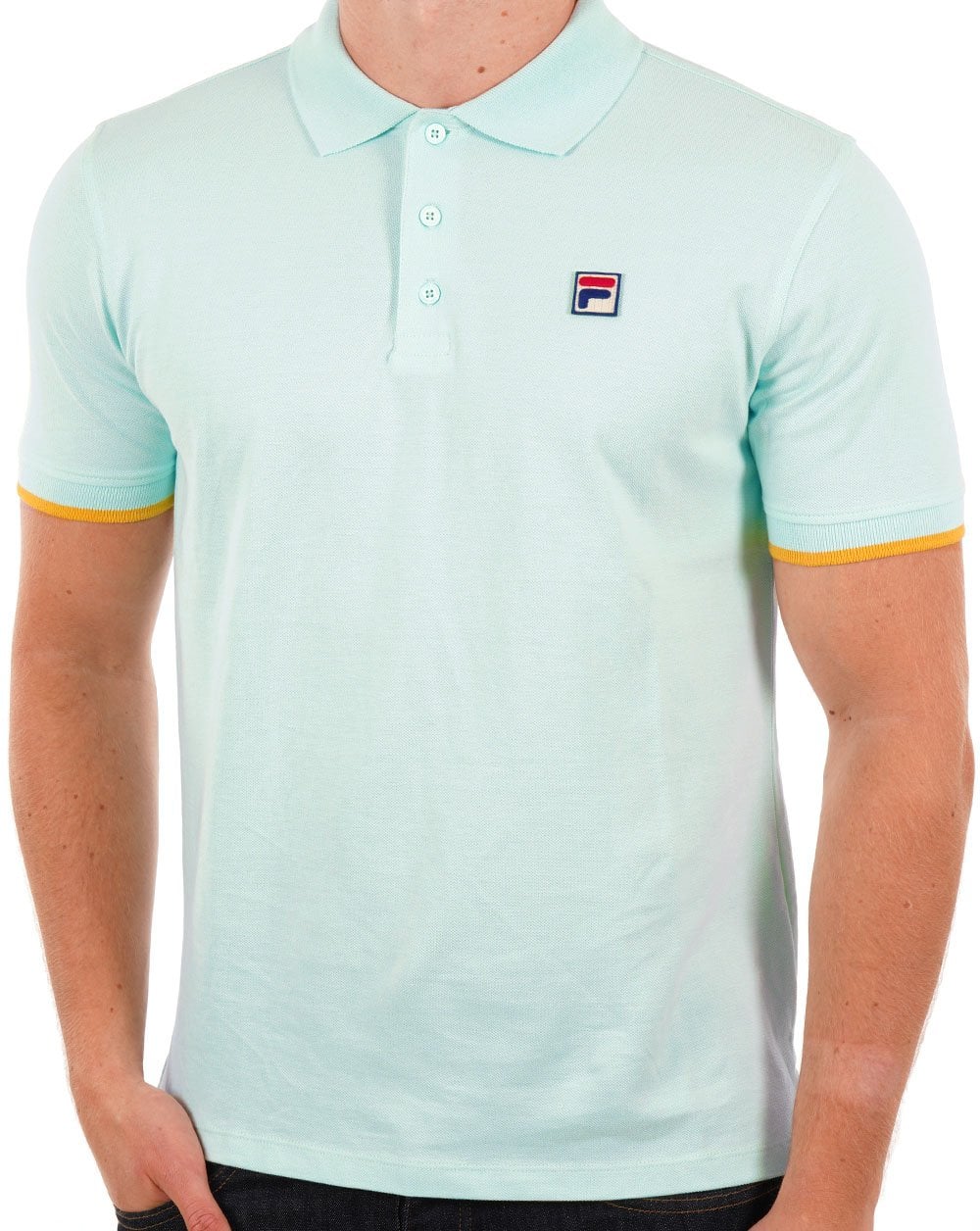 Fila Vintage Classic Poloshirt Mint
