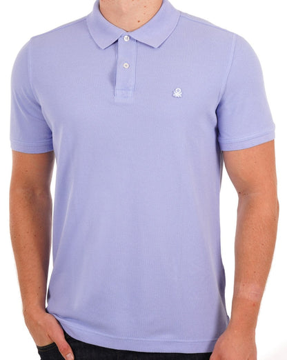 Benetton Poloshirt Flieder