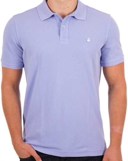 Benetton Poloshirt Flieder